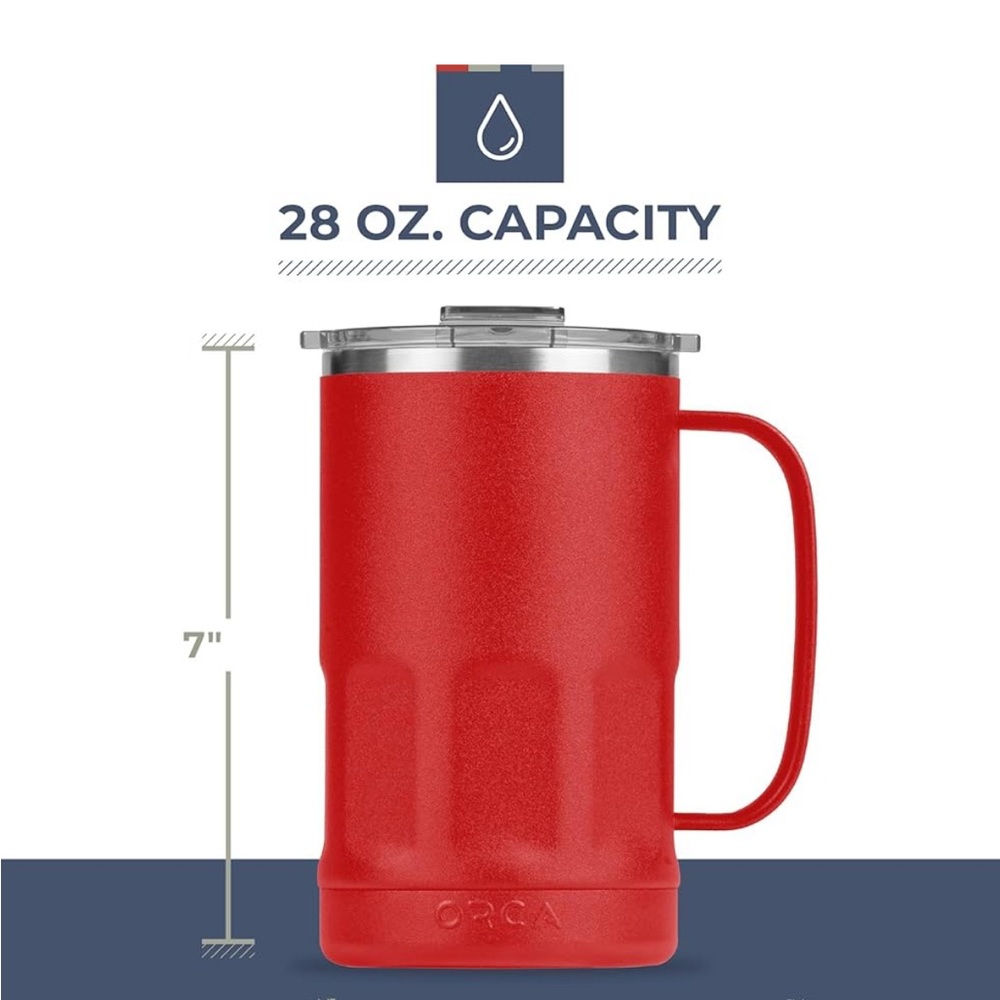 Red ORCA Stein Tumbler